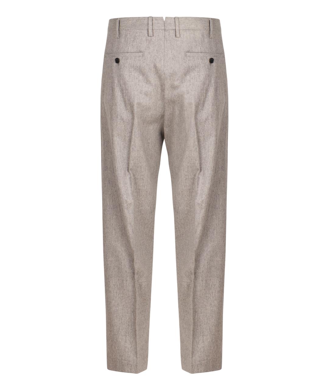 SLOWEAR Серые хлопковые повседневные брюки, фото 2