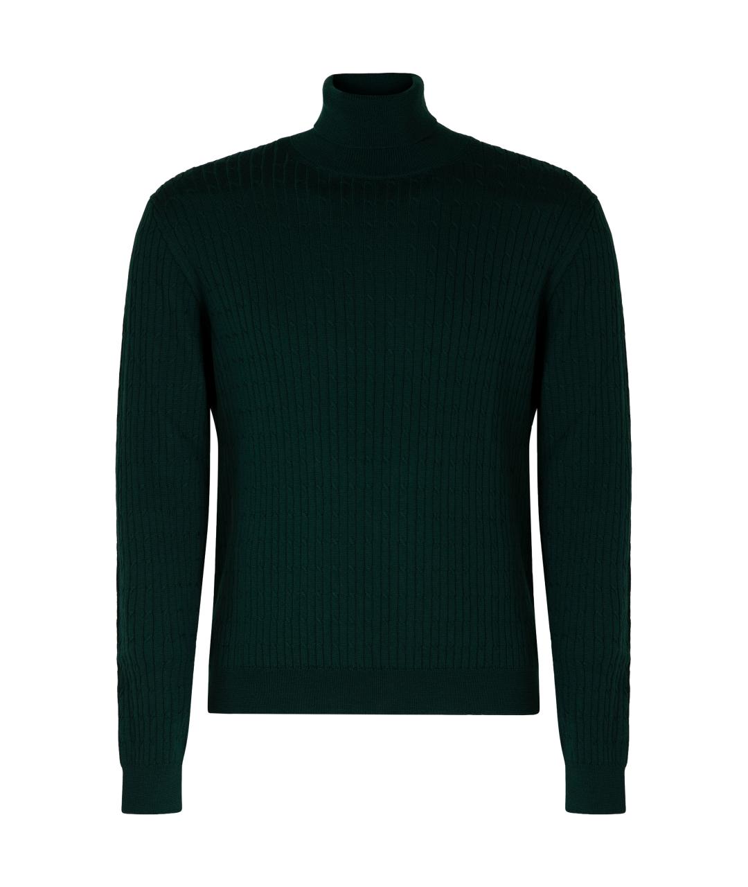 SLOWEAR Зеленый шерстяной джемпер / свитер, фото 1