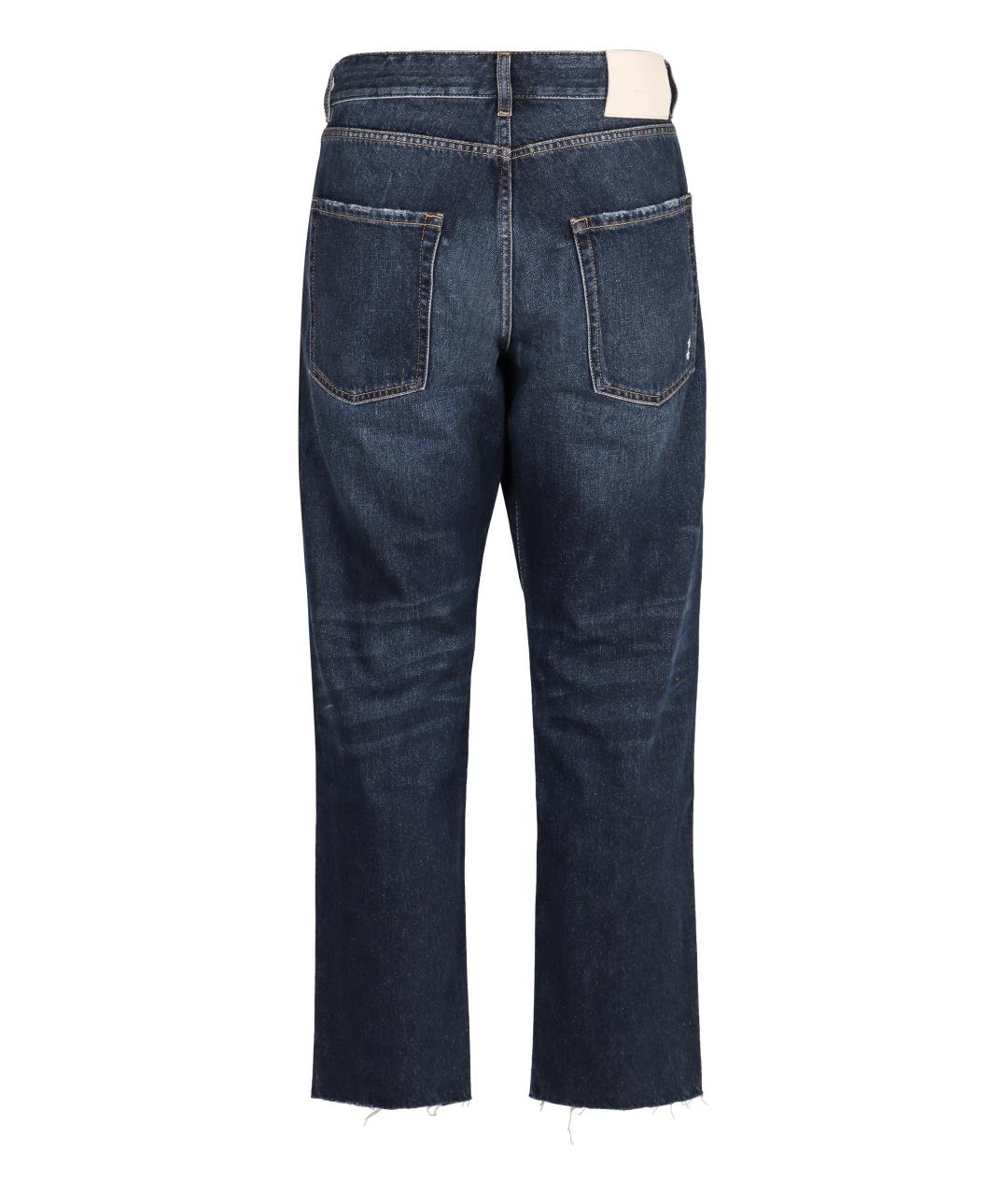 ICON DENIM Синие хлопковые повседневные брюки, фото 2