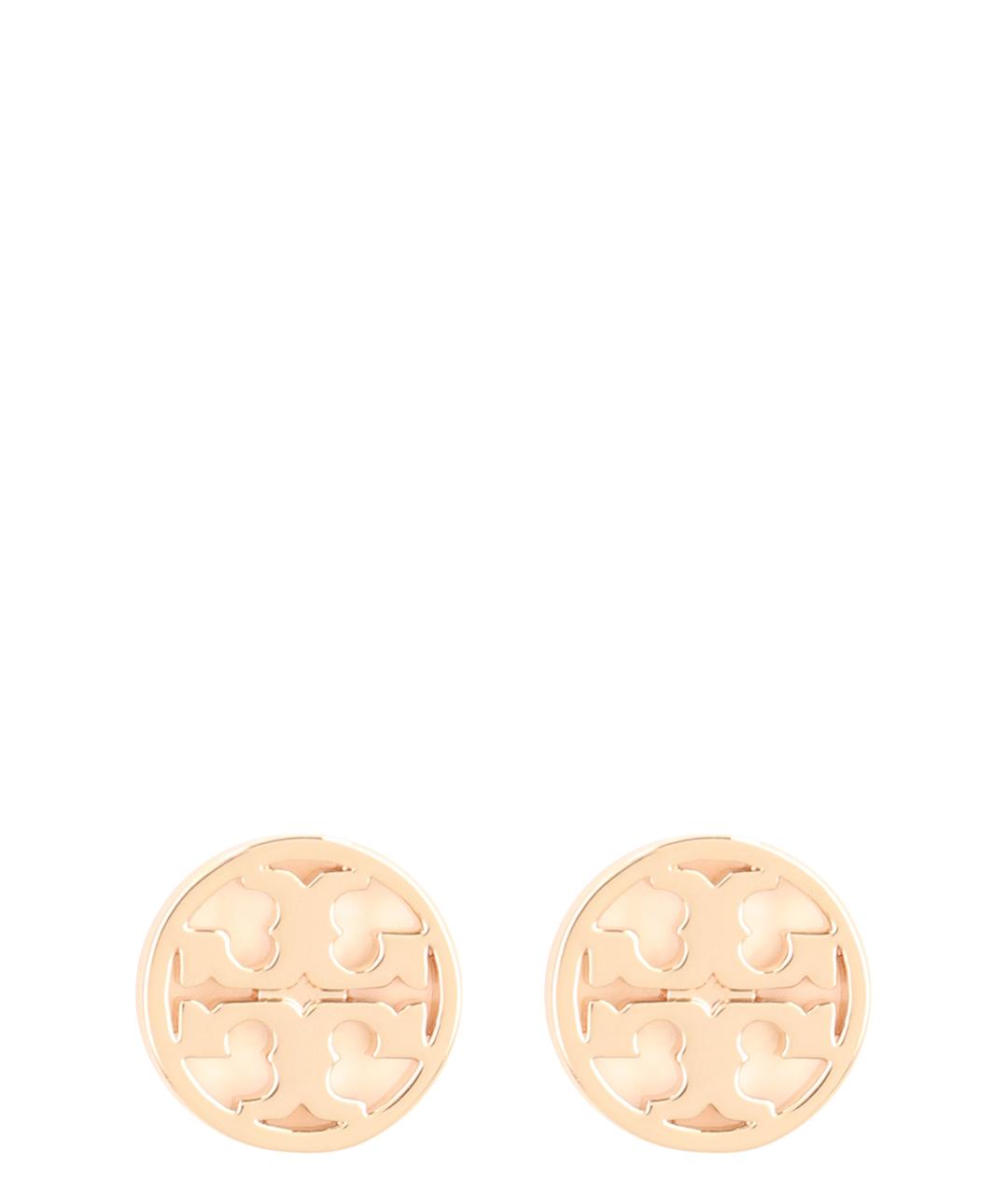 TORY BURCH Золотые металлические серьги, фото 1