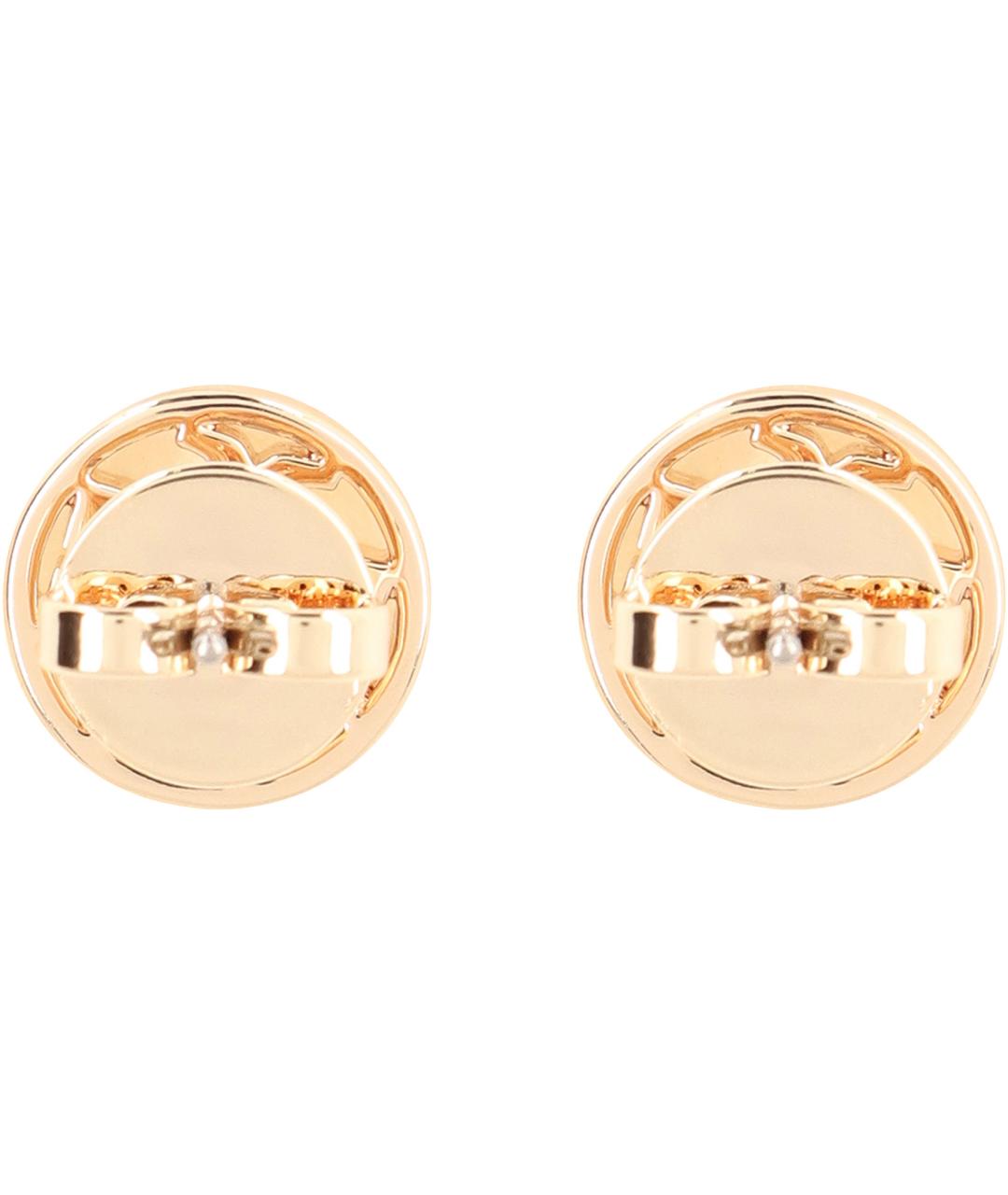 TORY BURCH Золотые металлические серьги, фото 2