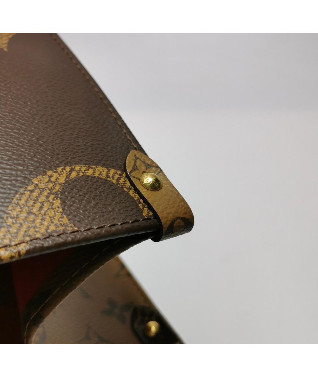 LOUIS VUITTON Коричневая сумка через плечо, фото 7