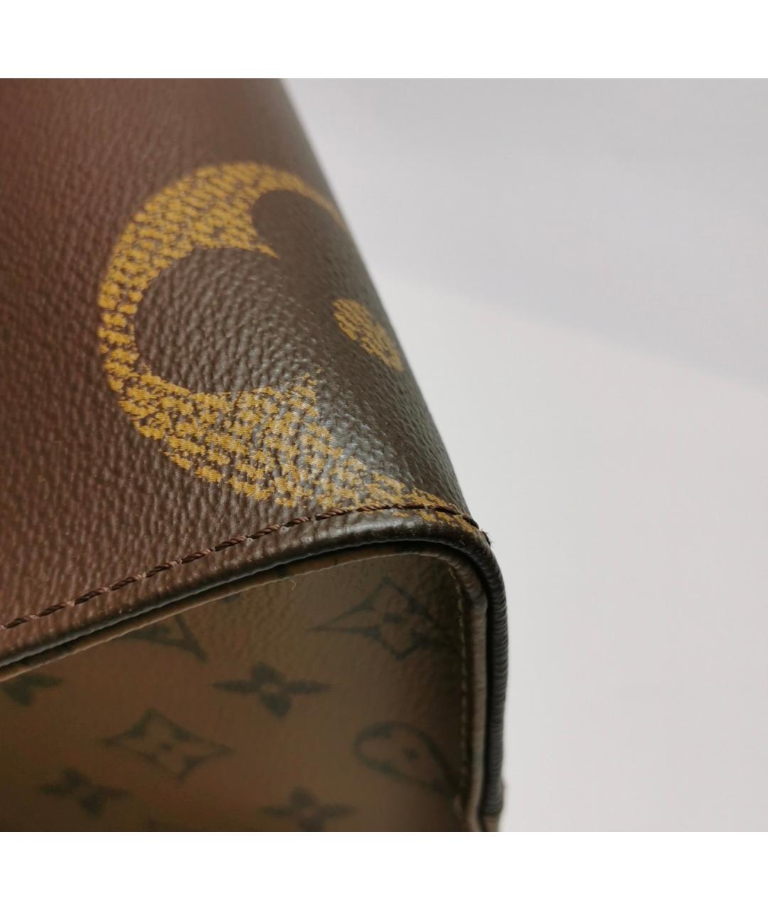 LOUIS VUITTON Коричневая сумка через плечо, фото 9