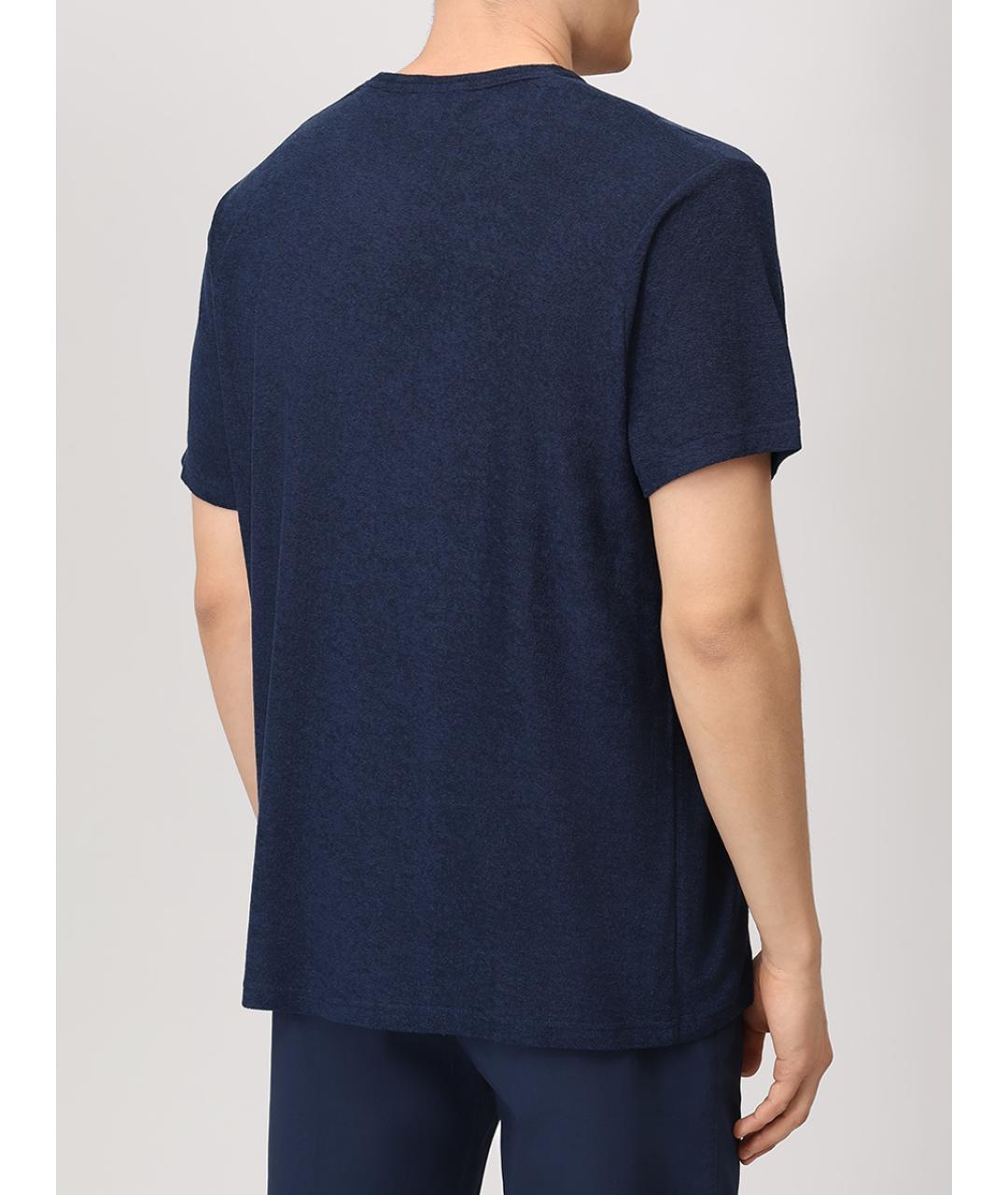 MC2 SAINT BARTH Синяя футболка, фото 3