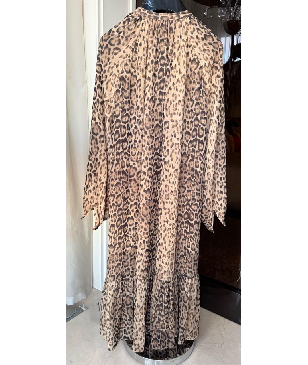 CELINE Мульти шелковое платье, фото 2