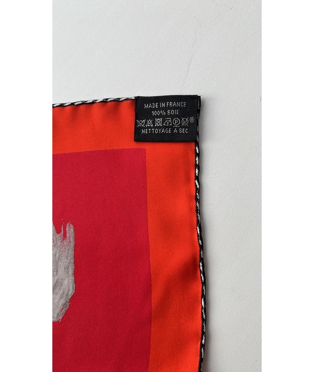 HERMES Шелковый платок, фото 4