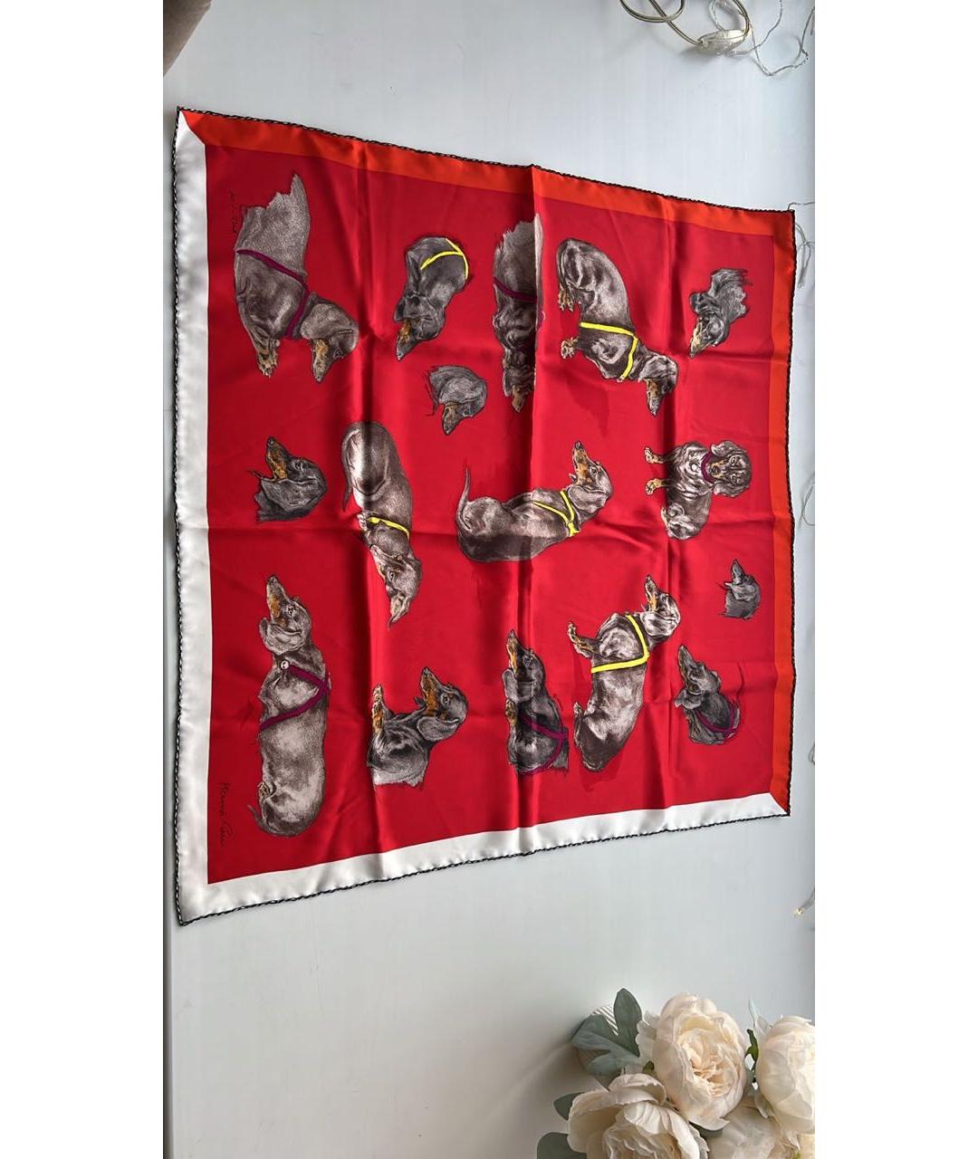 HERMES Шелковый платок, фото 5