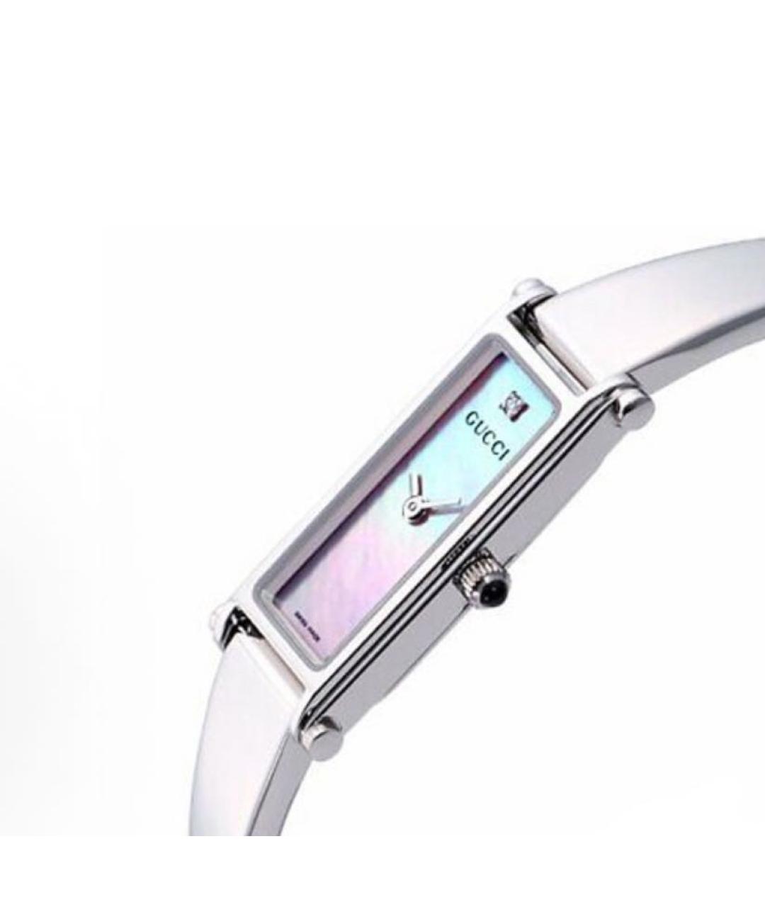 GUCCI Серебряные часы, фото 2