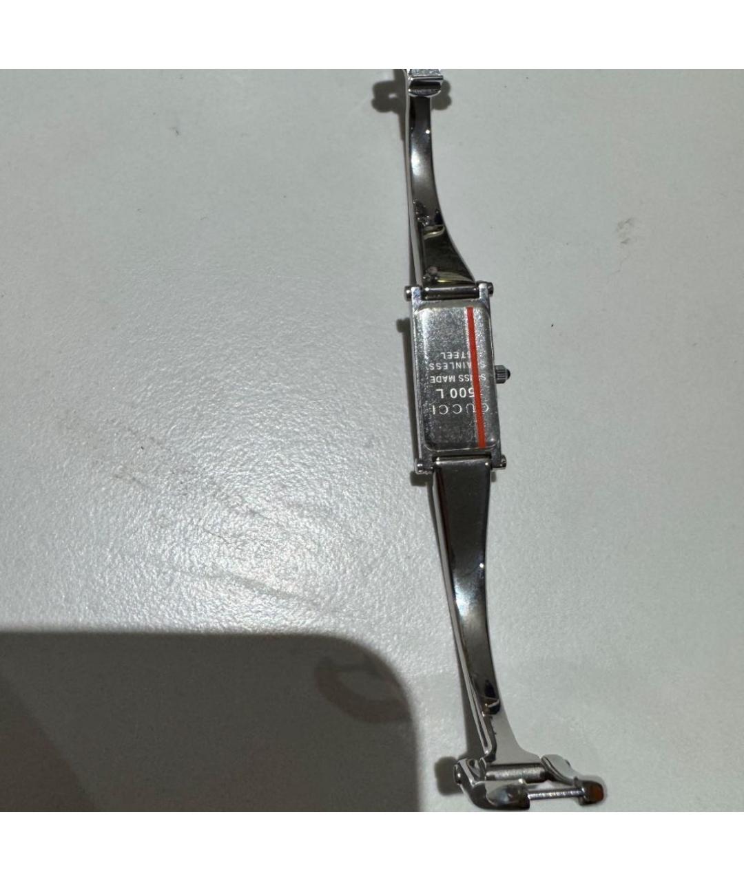 GUCCI Серебряные часы, фото 8