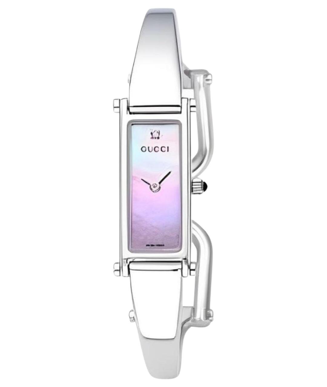 GUCCI Серебряные часы, фото 1