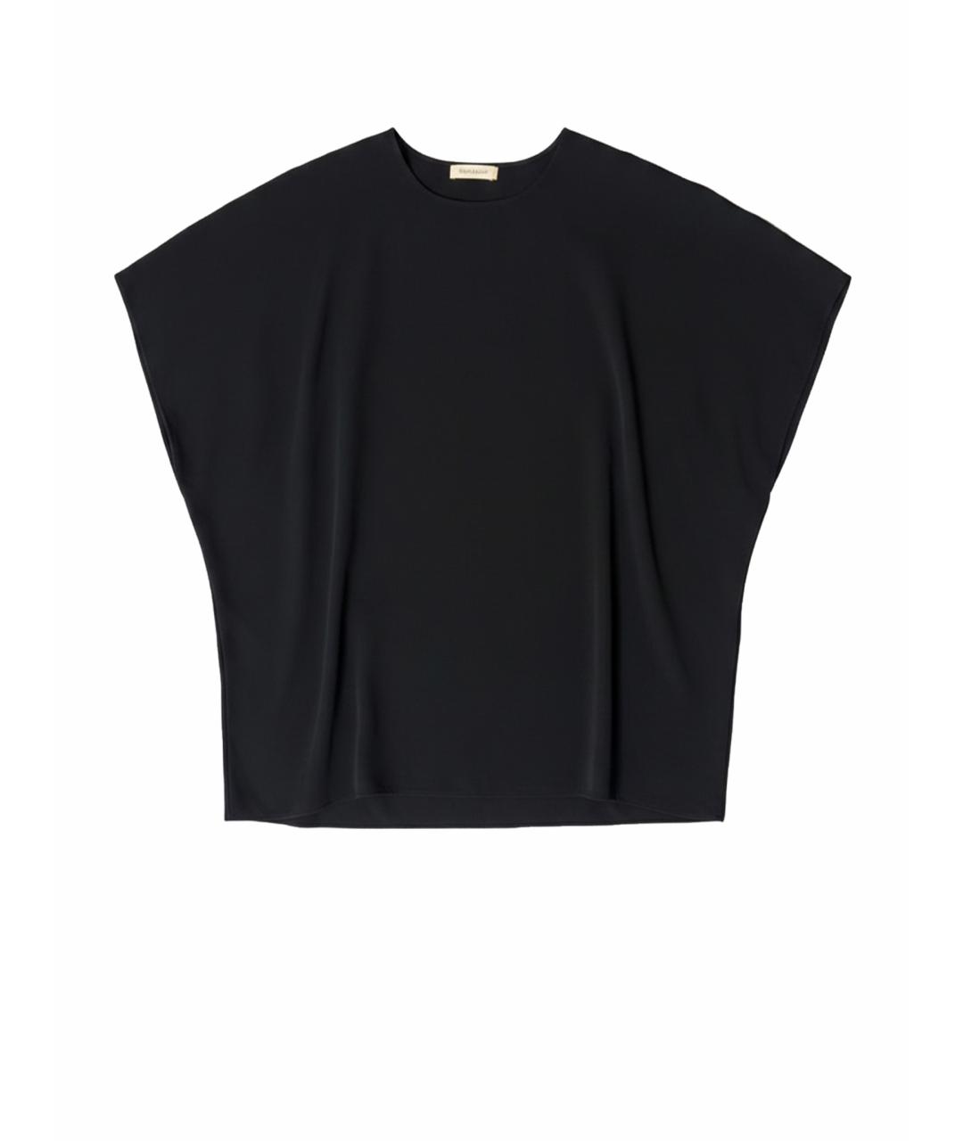 SAINT LAURENT Черная шелковая блузы, фото 1
