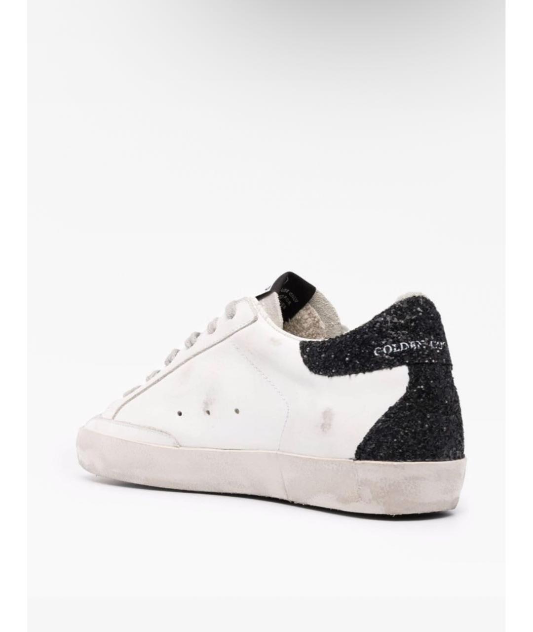 GOLDEN GOOSE DELUXE BRAND Белые кожаные кеды, фото 3