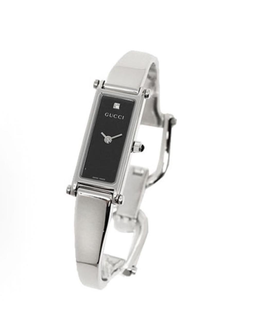 GUCCI Черные часы, фото 2