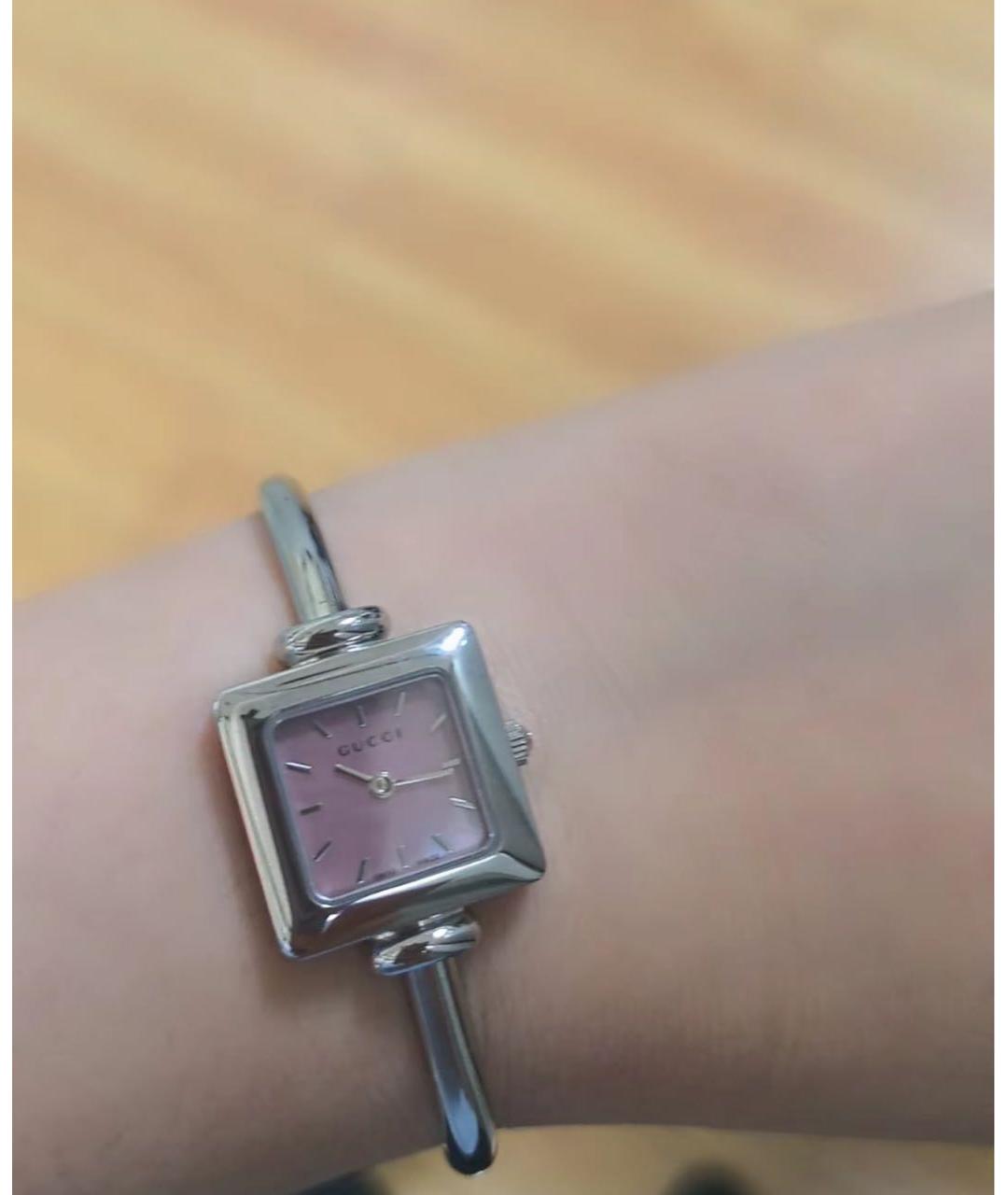 GUCCI Розовые часы, фото 7