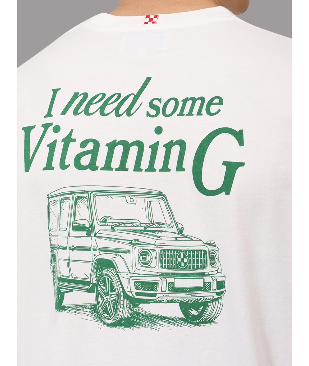 MC2 SAINT BARTH Белая хлопковая футболка, фото 5