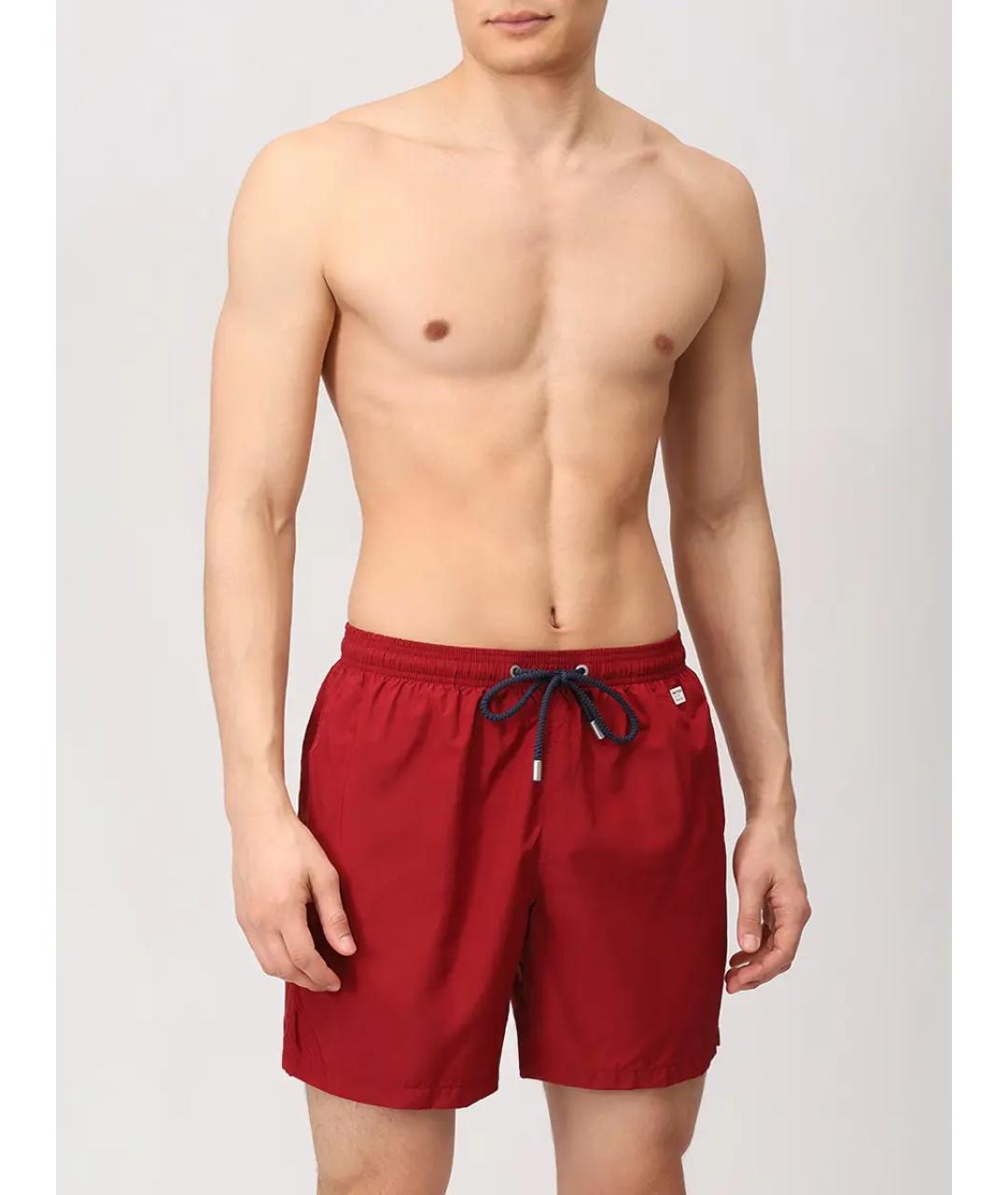 MC2 SAINT BARTH Бордовые шорты, фото 2