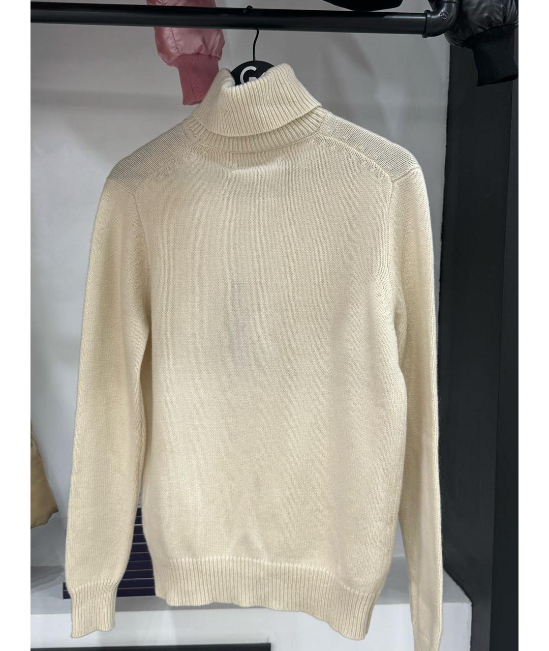 AMIRI Бежевая кашемировая водолазка, фото 7