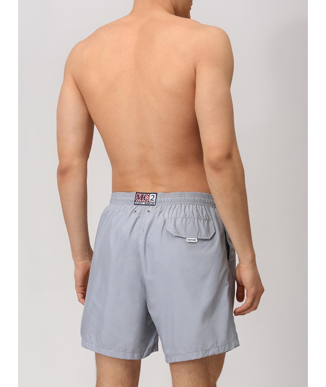 MC2 SAINT BARTH Серые шорты, фото 3