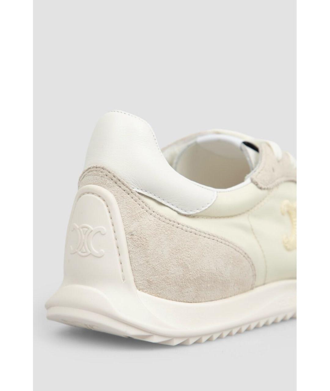 CELINE Бежевые кроссовки, фото 5