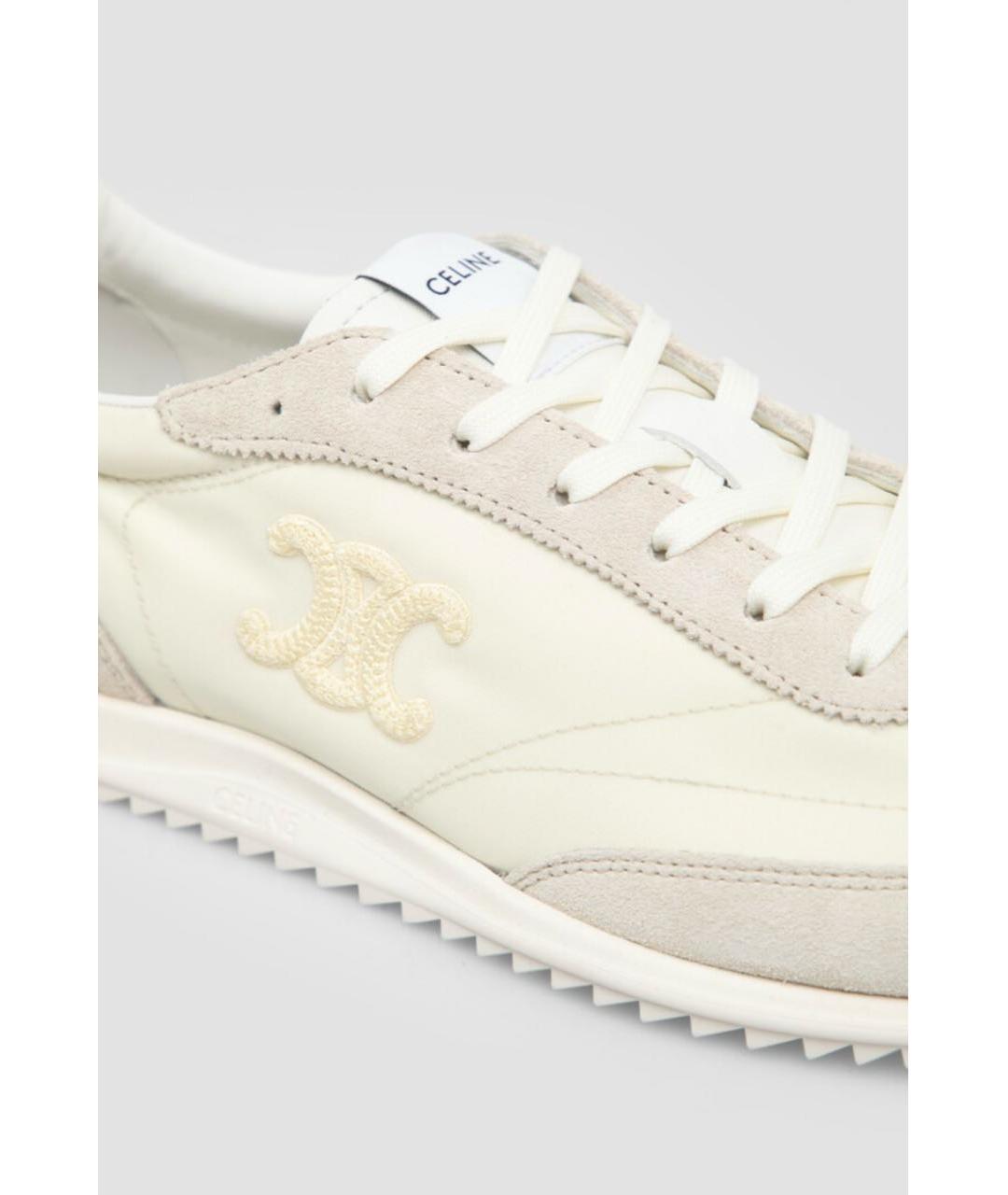 CELINE Бежевые кроссовки, фото 4