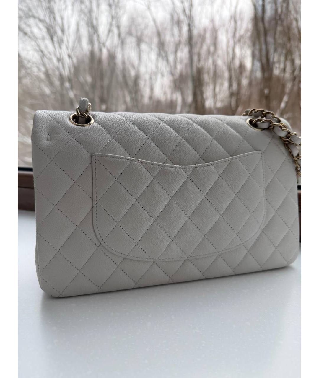 CHANEL Белая сумка через плечо, фото 2