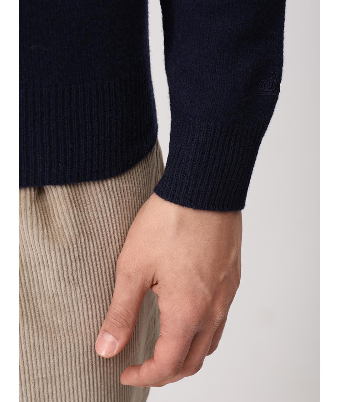 MC2 SAINT BARTH Синий шерстяной джемпер / свитер, фото 4