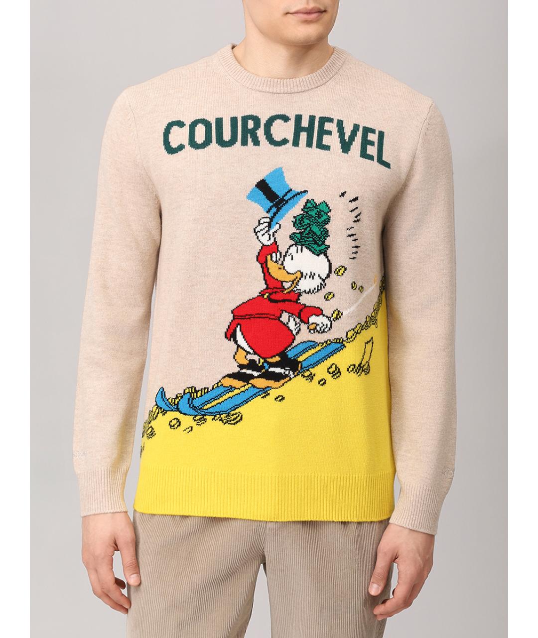 MC2 SAINT BARTH Бежевый джемпер / свитер, фото 4