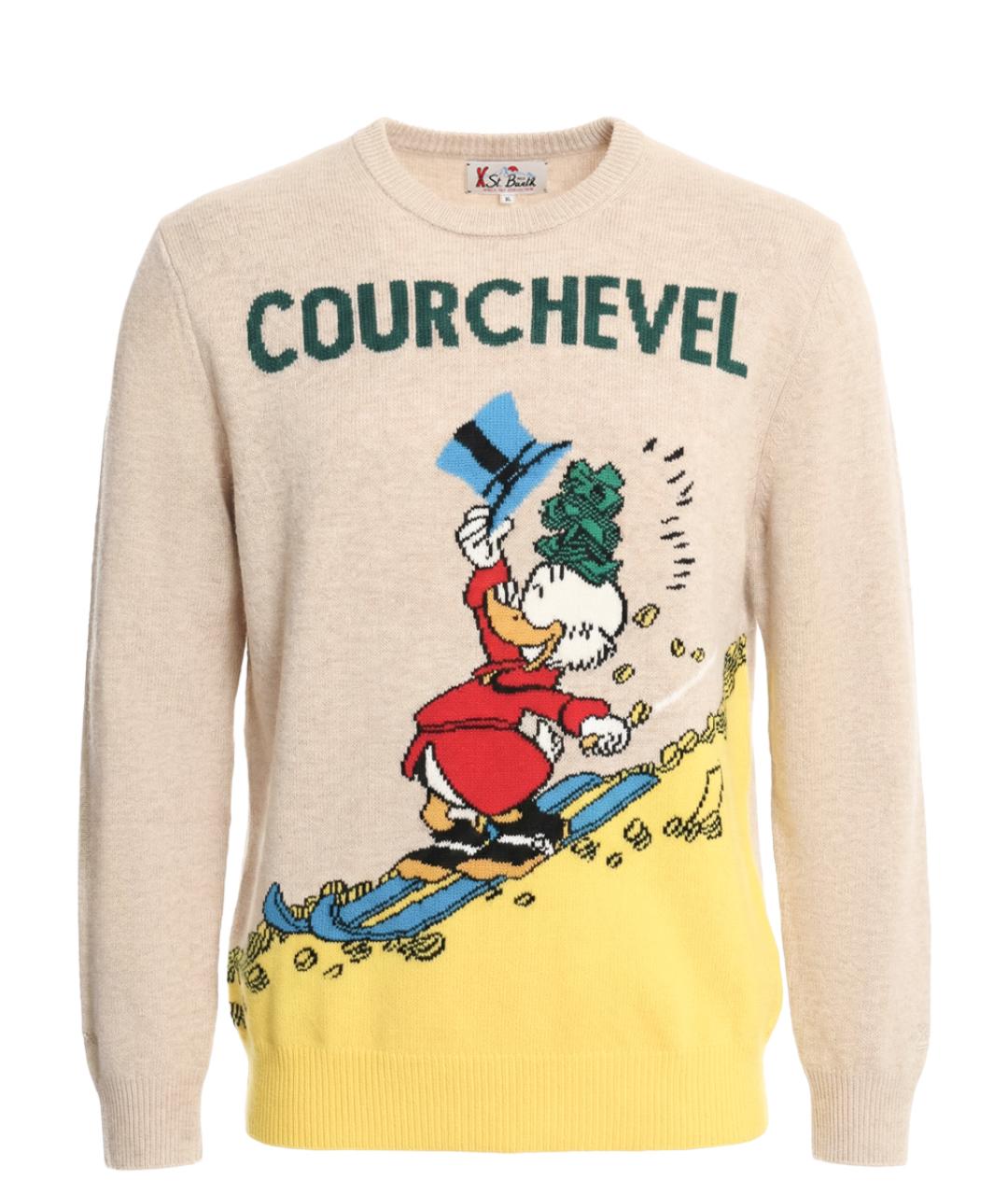 MC2 SAINT BARTH Бежевый джемпер / свитер, фото 1