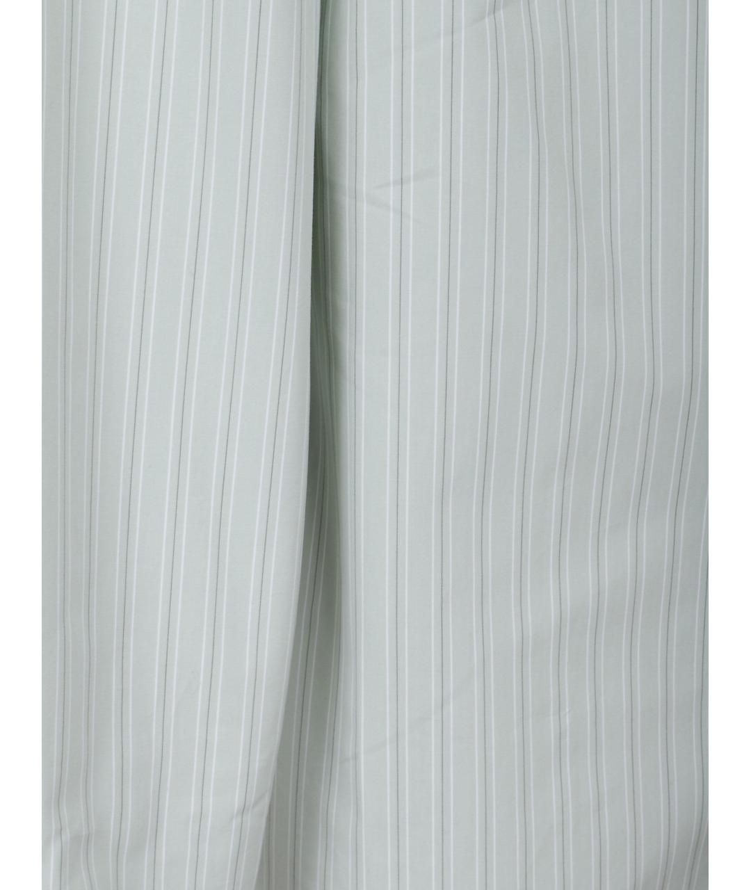 DRIES VAN NOTEN Зеленая хлопковая кэжуал рубашка, фото 3