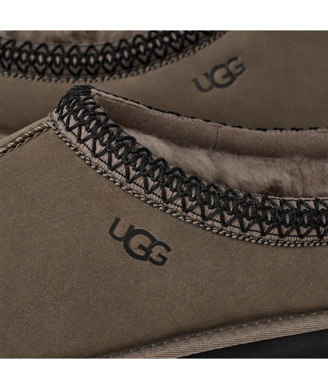 UGG AUSTRALIA Хаки замшевые низкие ботинки, фото 5