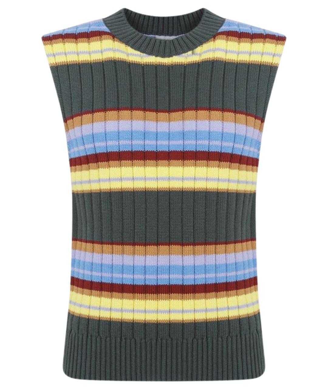 DRIES VAN NOTEN Мульти хлопковая жилетка, фото 1