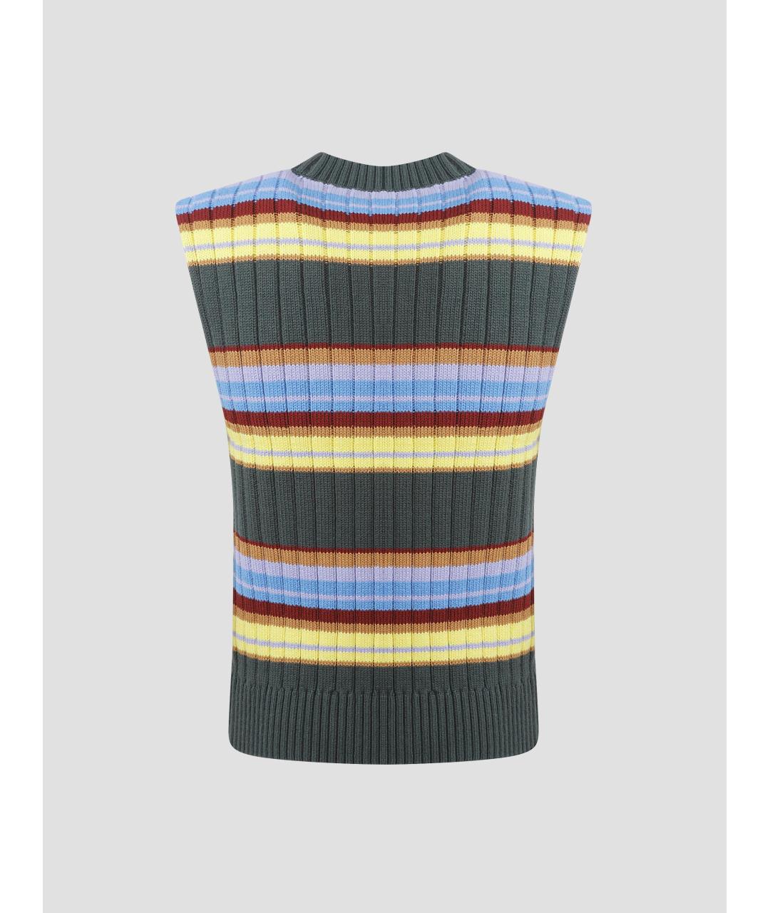 DRIES VAN NOTEN Мульти хлопковая жилетка, фото 2