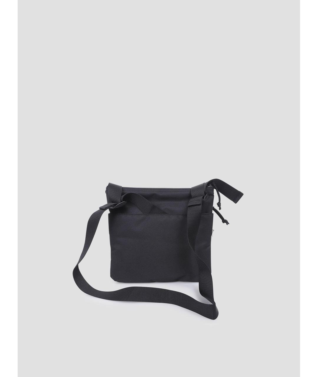 SACAI Черная тканевая сумка через плечо, фото 4