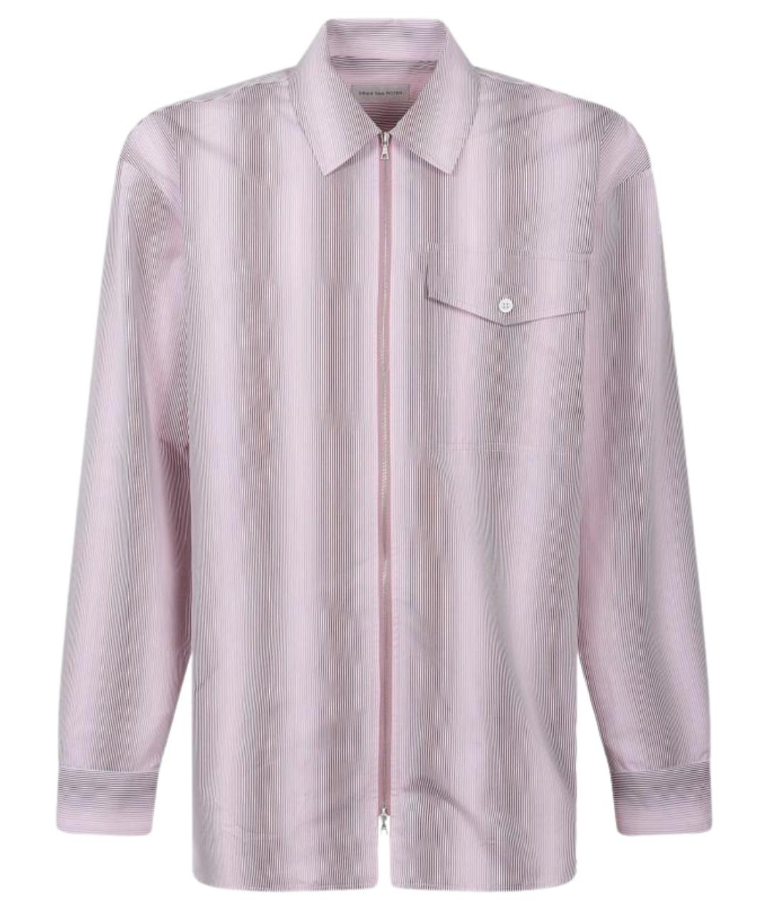 DRIES VAN NOTEN Розовая классическая рубашка, фото 1