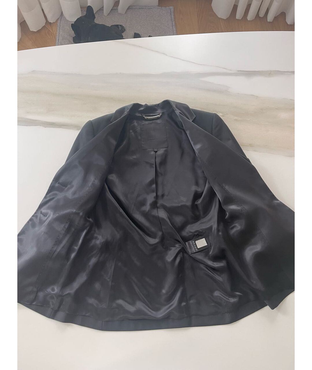 PHILIPP PLEIN Черный шерстяной жакет/пиджак, фото 4