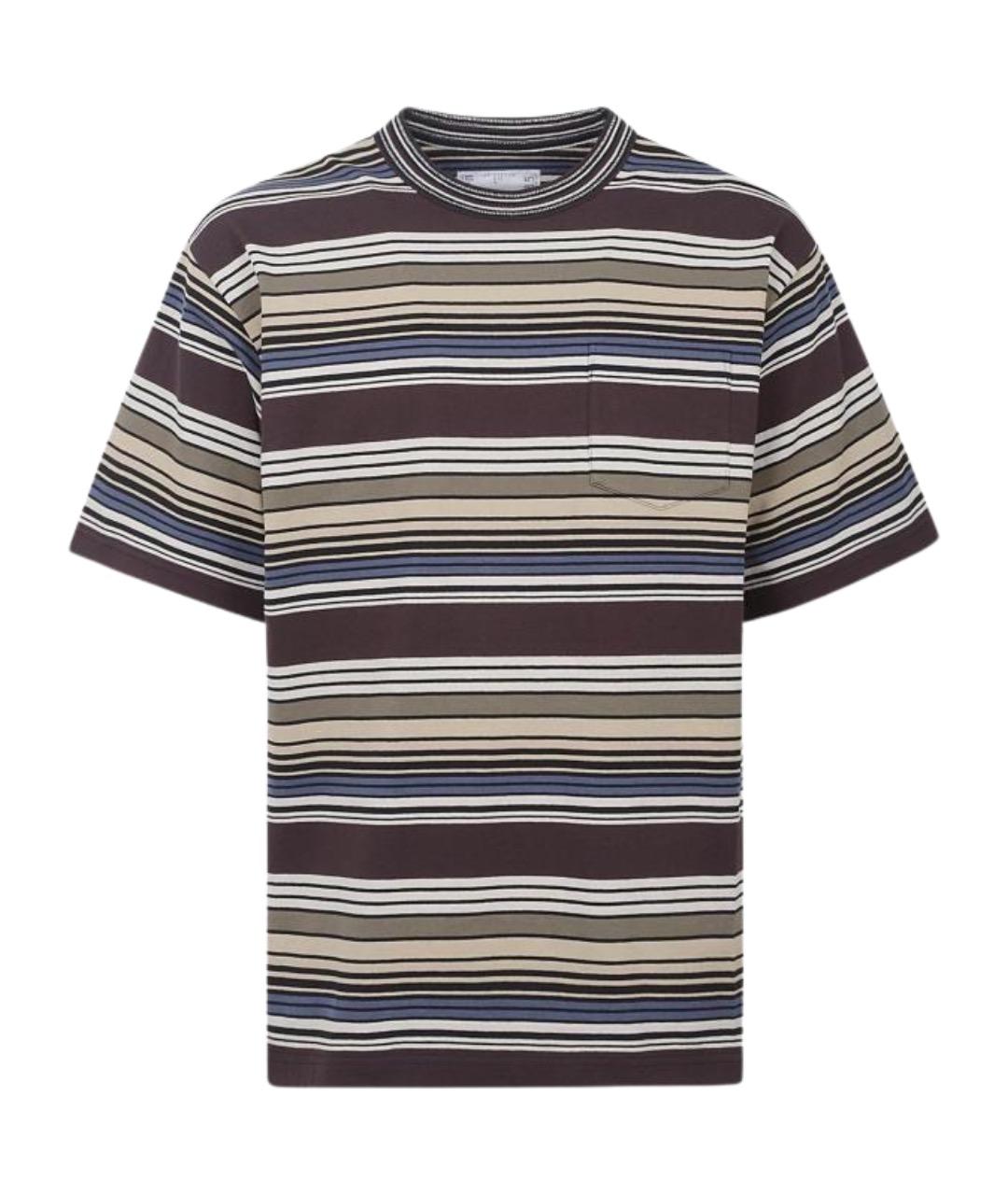 SACAI Мульти хлопковая футболка, фото 1