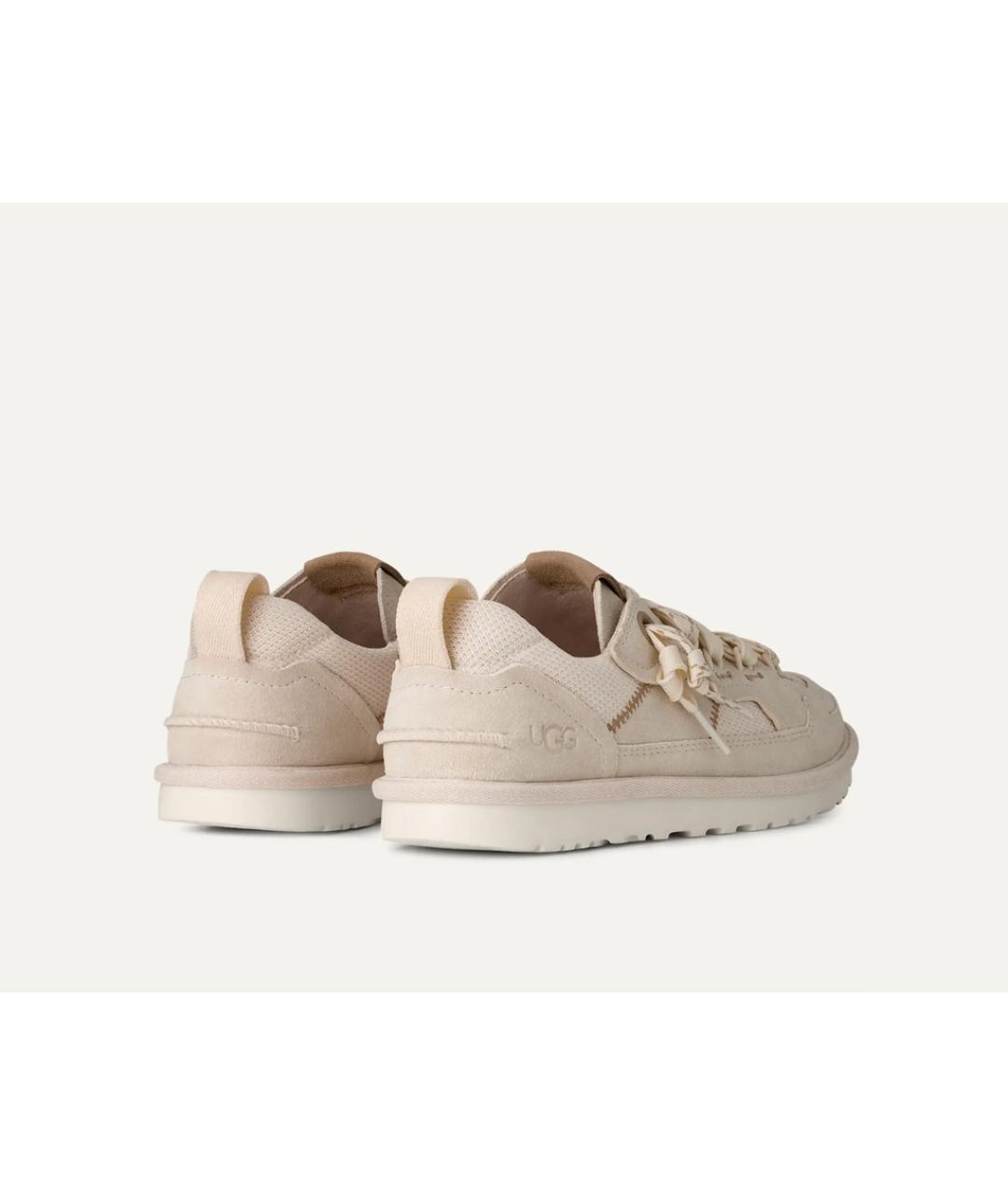UGG AUSTRALIA Бежевые замшевые кроссовки, фото 2