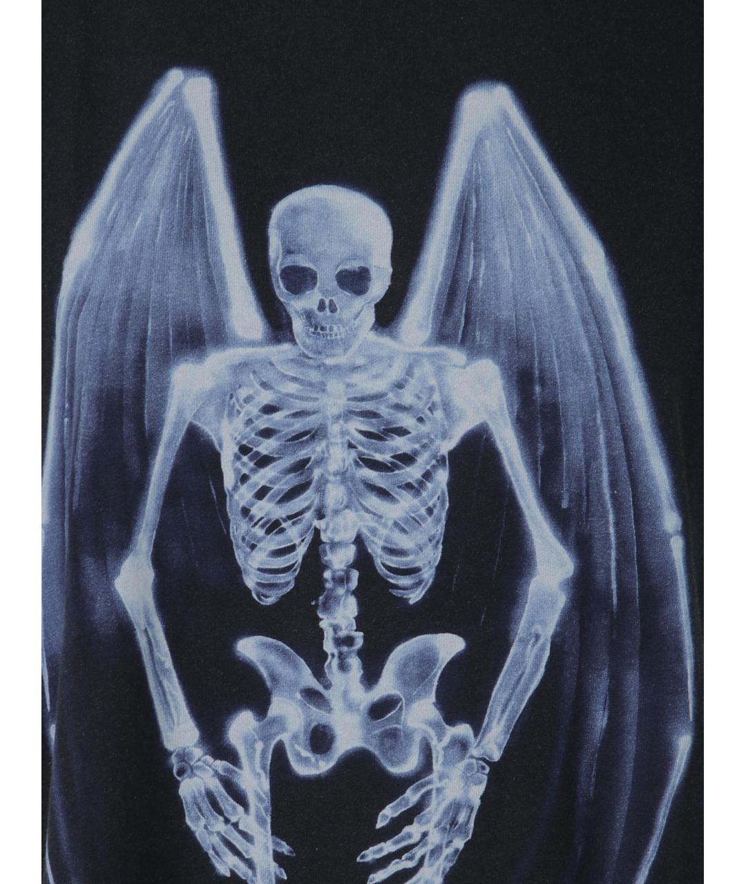 OUR LEGACY Черная хлопковая футболка, фото 3