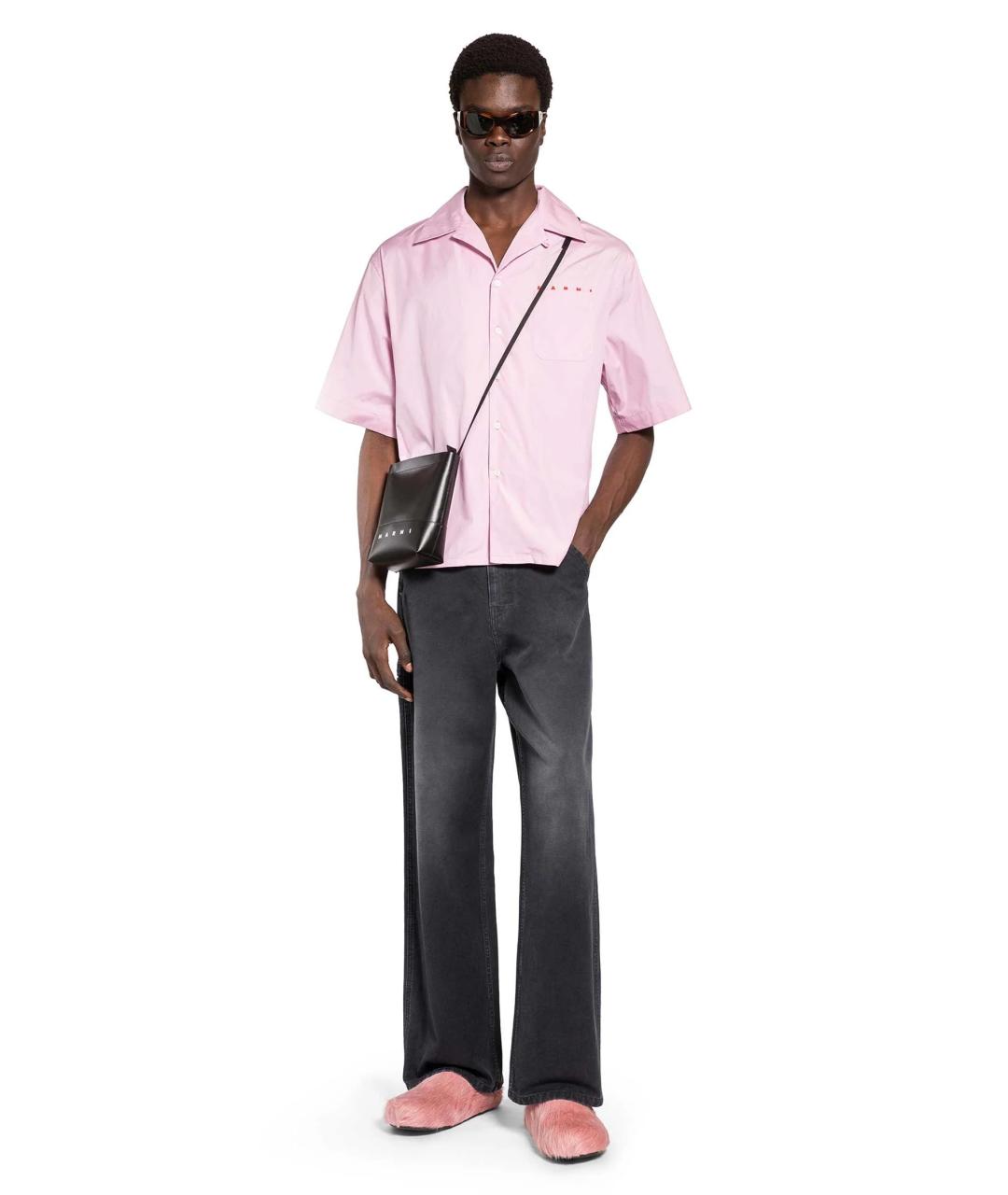 MARNI Черные хлопковые повседневные брюки, фото 5