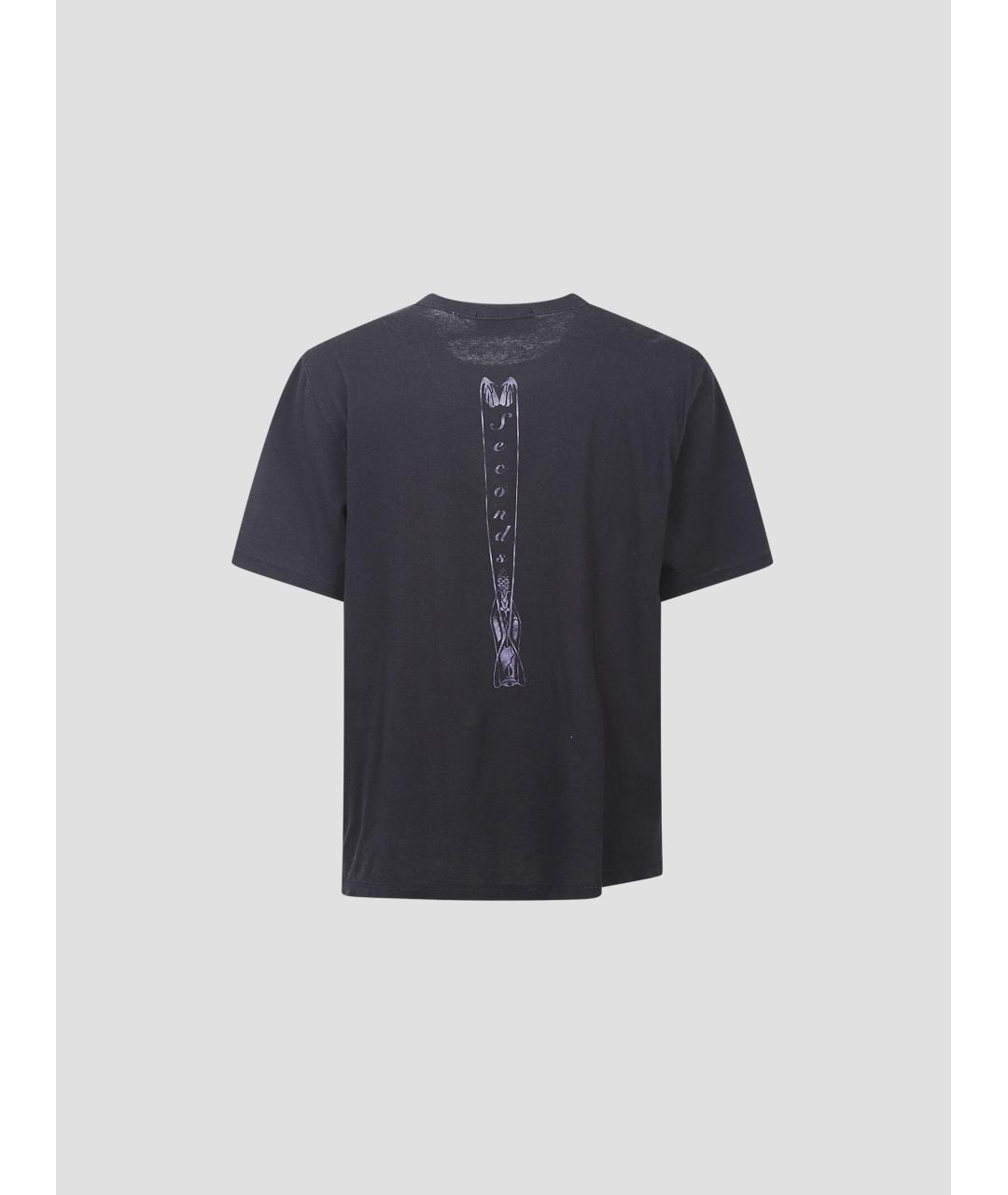 OUR LEGACY Серая хлопковая футболка, фото 2