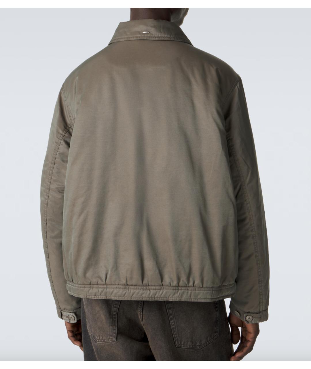 OUR LEGACY Серая хлопковая куртка, фото 4