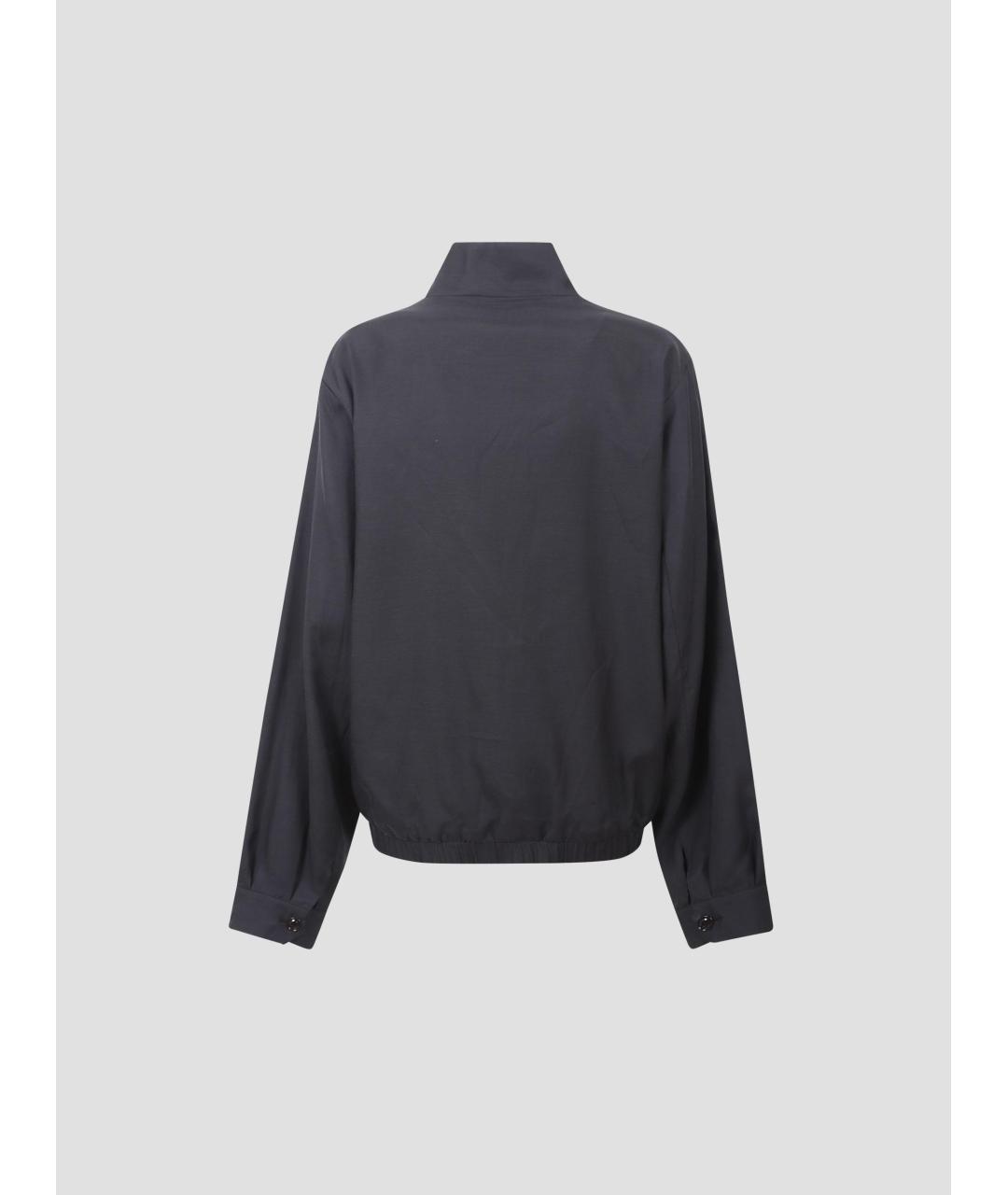 OUR LEGACY Черная вискозная куртка, фото 2