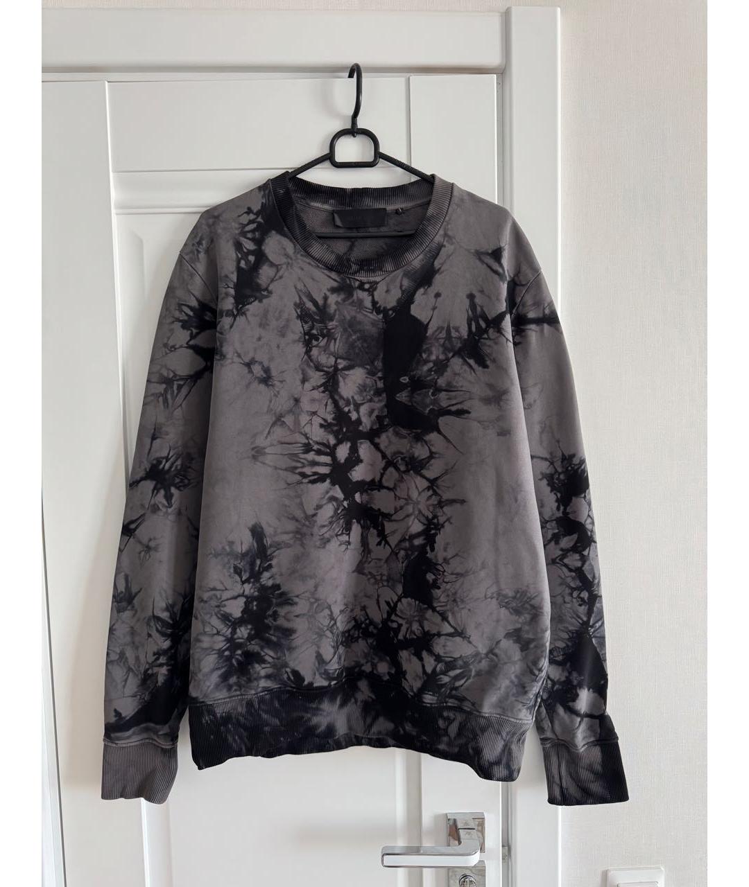 HELMUT LANG Черный хлопковый джемпер / свитер, фото 3