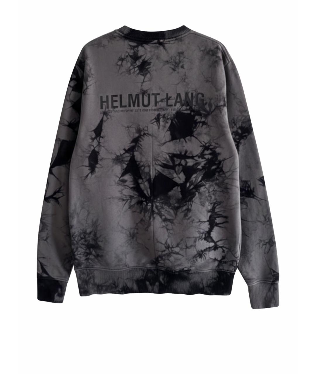 HELMUT LANG Черный хлопковый джемпер / свитер, фото 1