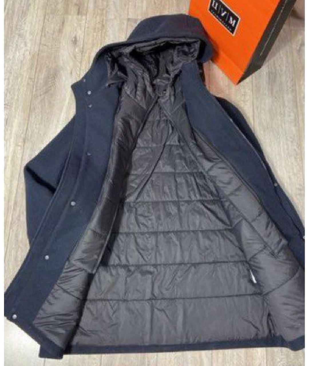 TRUSSARDI Синяя полиэстеровая куртка, фото 5