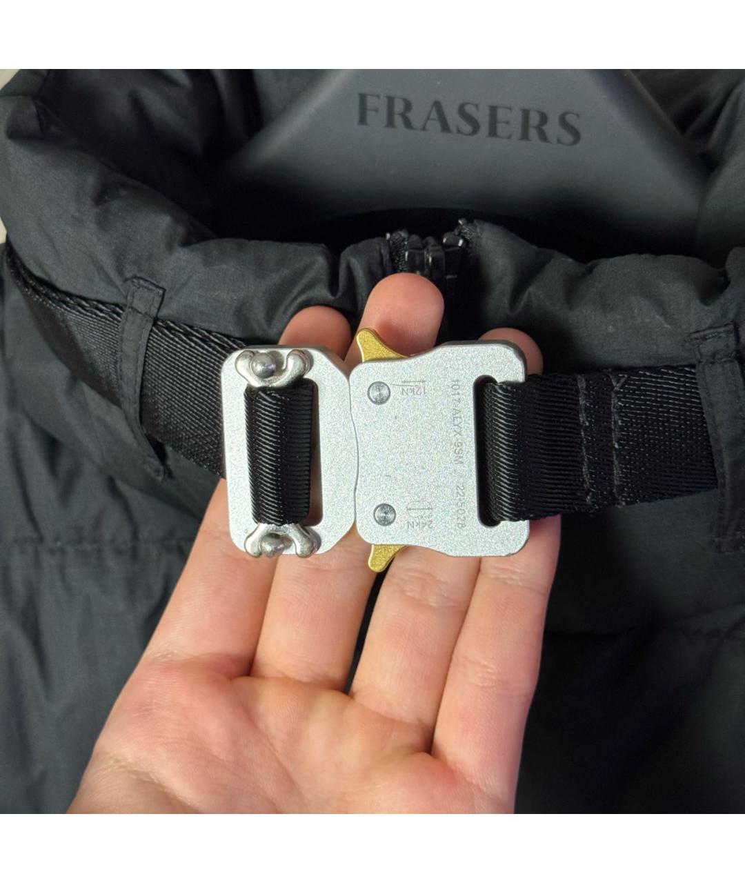 1017 ALYX 9SM Черный пуховик, фото 3