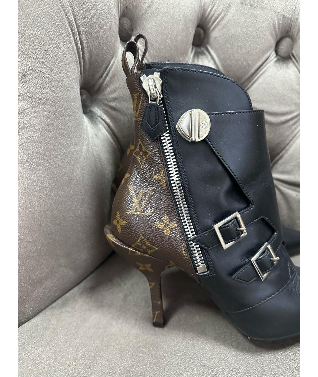 LOUIS VUITTON Мульти кожаные ботильоны, фото 2