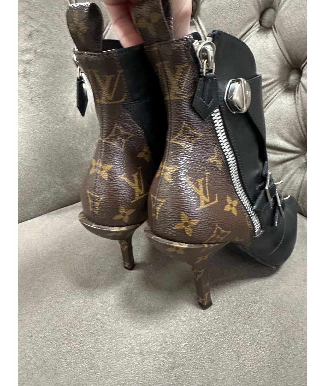 LOUIS VUITTON Мульти кожаные ботильоны, фото 6
