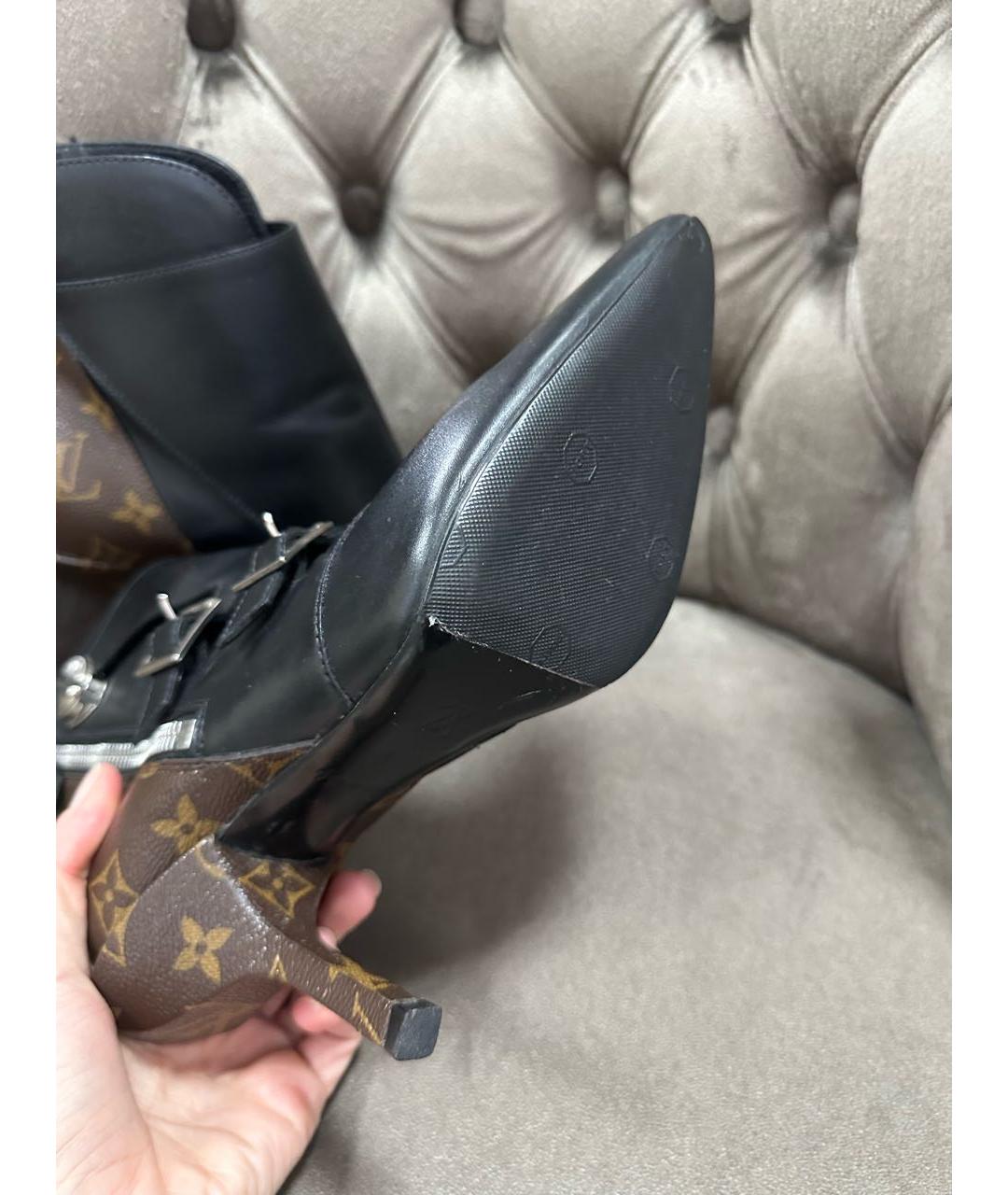 LOUIS VUITTON Мульти кожаные ботильоны, фото 4