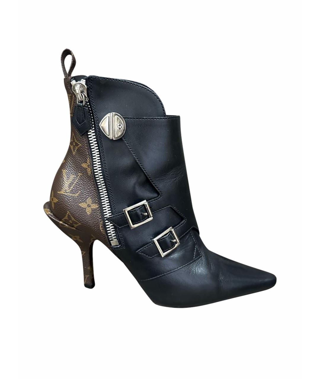 LOUIS VUITTON Мульти кожаные ботильоны, фото 1